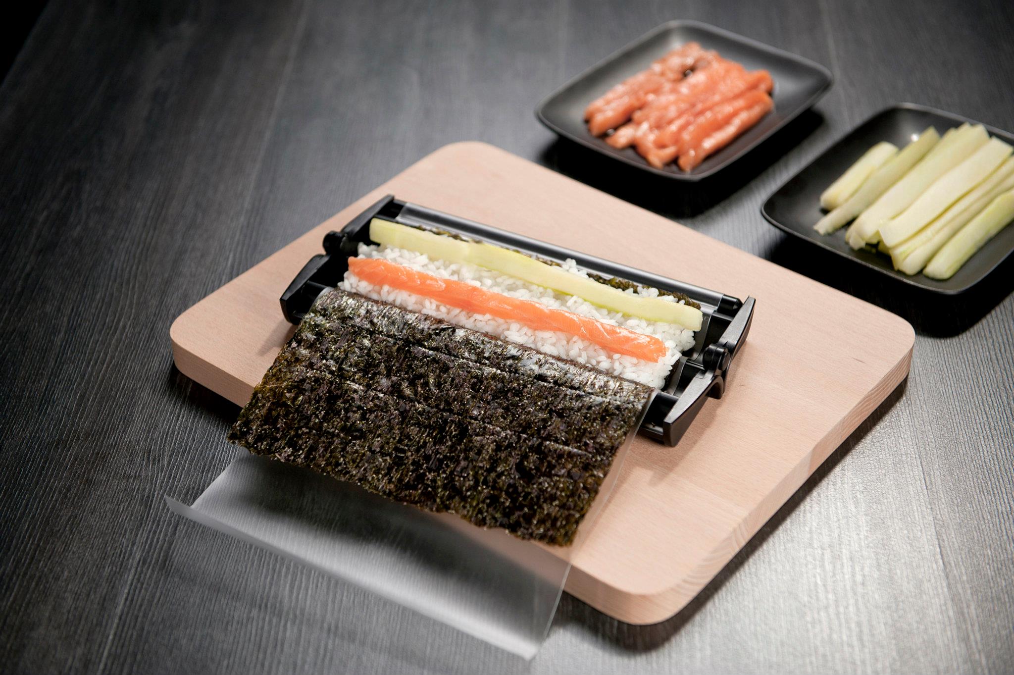Как делать суши из набора для суши фото 86